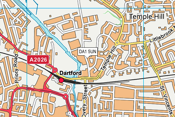 DA1 5UN map - OS VectorMap District (Ordnance Survey) DA1 5UN map - OS VectorMap District (Ordnance Survey)