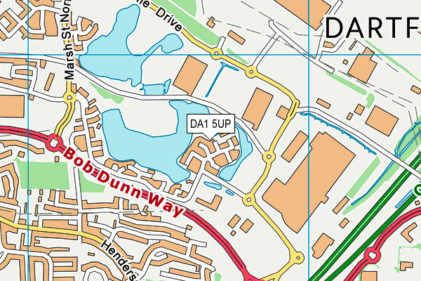 DA1 5UP map - OS VectorMap District (Ordnance Survey) DA1 5UP map - OS VectorMap District (Ordnance Survey)