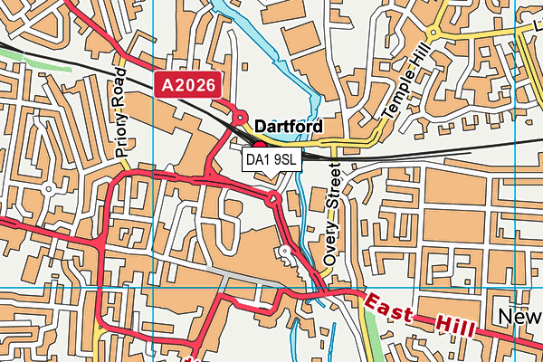 DA1 9SL map - OS VectorMap District (Ordnance Survey) DA1 9SL map - OS VectorMap District (Ordnance Survey)