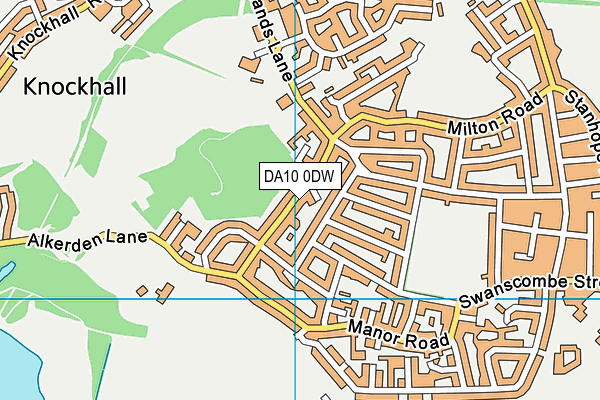 DA10 0DW map - OS VectorMap District (Ordnance Survey) DA10 0DW map - OS VectorMap District (Ordnance Survey)