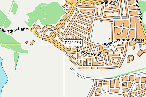DA10 0EN map - OS VectorMap District (Ordnance Survey) DA10 0EN map - OS VectorMap District (Ordnance Survey)