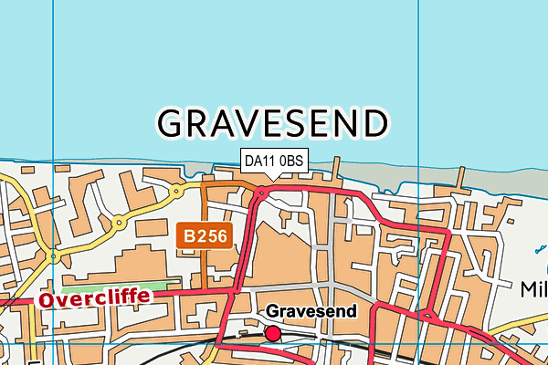 DA11 0BS map - OS VectorMap District (Ordnance Survey) DA11 0BS map - OS VectorMap District (Ordnance Survey)