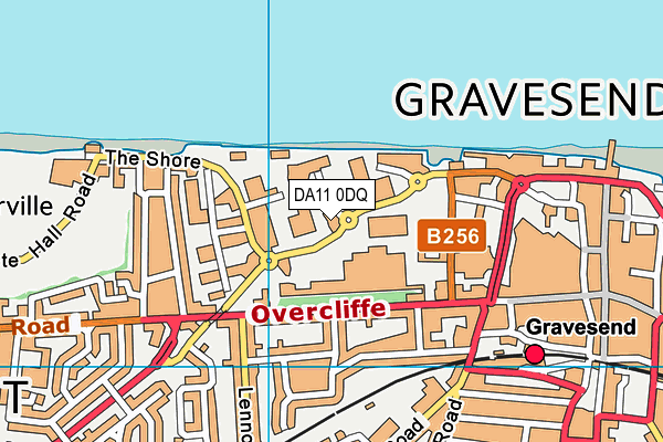 DA11 0DQ map - OS VectorMap District (Ordnance Survey) DA11 0DQ map - OS VectorMap District (Ordnance Survey)