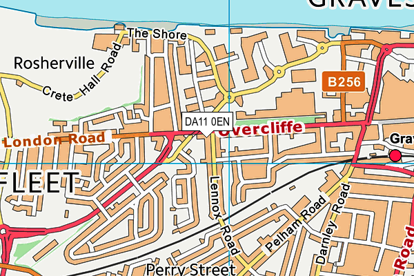 DA11 0EN map - OS VectorMap District (Ordnance Survey) DA11 0EN map - OS VectorMap District (Ordnance Survey)