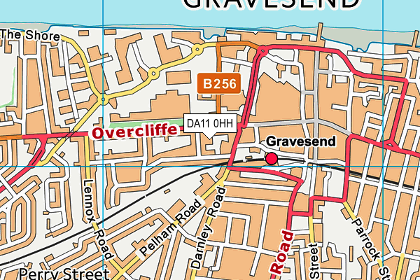 DA11 0HH map - OS VectorMap District (Ordnance Survey) DA11 0HH map - OS VectorMap District (Ordnance Survey)
