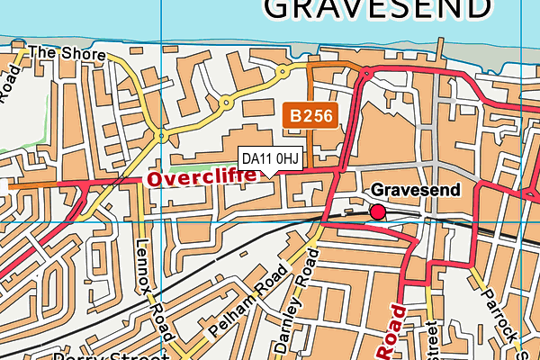 DA11 0HJ map - OS VectorMap District (Ordnance Survey) DA11 0HJ map - OS VectorMap District (Ordnance Survey)