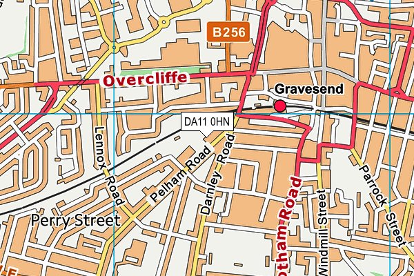 DA11 0HN map - OS VectorMap District (Ordnance Survey) DA11 0HN map - OS VectorMap District (Ordnance Survey)