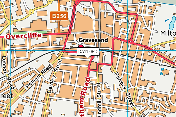 DA11 0PD map - OS VectorMap District (Ordnance Survey) DA11 0PD map - OS VectorMap District (Ordnance Survey)