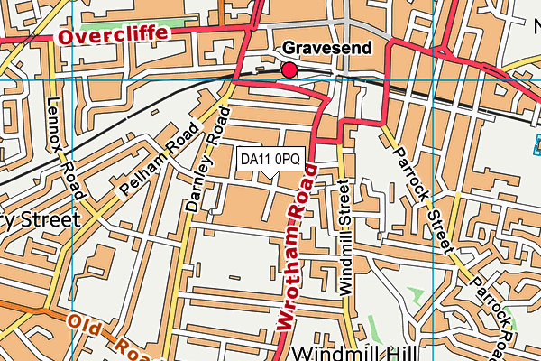 DA11 0PQ map - OS VectorMap District (Ordnance Survey) DA11 0PQ map - OS VectorMap District (Ordnance Survey)