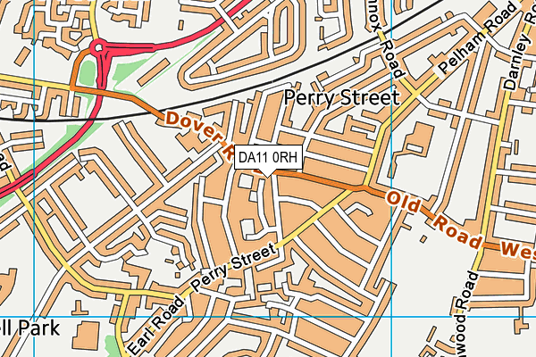DA11 0RH map - OS VectorMap District (Ordnance Survey) DA11 0RH map - OS VectorMap District (Ordnance Survey)