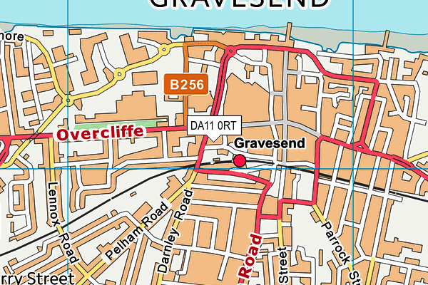 DA11 0RT map - OS VectorMap District (Ordnance Survey) DA11 0RT map - OS VectorMap District (Ordnance Survey)