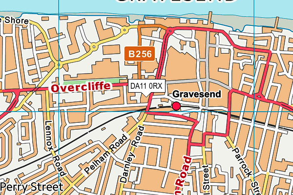 DA11 0RX map - OS VectorMap District (Ordnance Survey) DA11 0RX map - OS VectorMap District (Ordnance Survey)