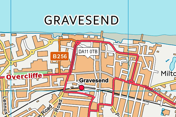 DA11 0TB map - OS VectorMap District (Ordnance Survey) DA11 0TB map - OS VectorMap District (Ordnance Survey)