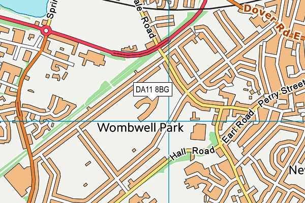 DA11 8BG map - OS VectorMap District (Ordnance Survey) DA11 8BG map - OS VectorMap District (Ordnance Survey)