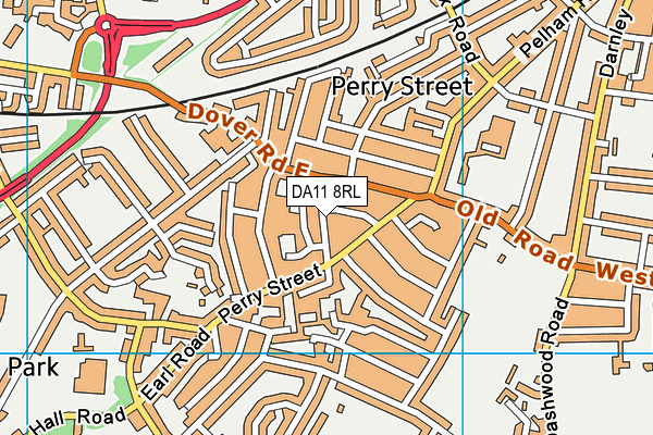 DA11 8RL map - OS VectorMap District (Ordnance Survey) DA11 8RL map - OS VectorMap District (Ordnance Survey)