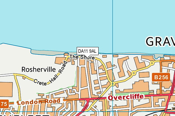 DA11 9AL map - OS VectorMap District (Ordnance Survey) DA11 9AL map - OS VectorMap District (Ordnance Survey)