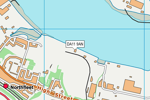 DA11 9AN map - OS VectorMap District (Ordnance Survey) DA11 9AN map - OS VectorMap District (Ordnance Survey)