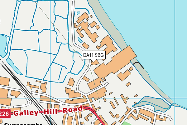 DA11 9BG map - OS VectorMap District (Ordnance Survey) DA11 9BG map - OS VectorMap District (Ordnance Survey)