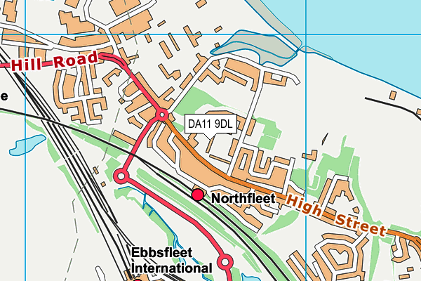 DA11 9DL map - OS VectorMap District (Ordnance Survey) DA11 9DL map - OS VectorMap District (Ordnance Survey)