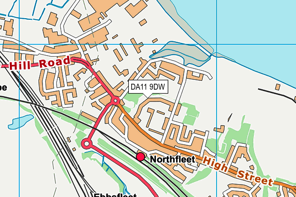 DA11 9DW map - OS VectorMap District (Ordnance Survey) DA11 9DW map - OS VectorMap District (Ordnance Survey)
