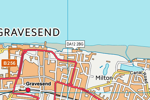 DA12 2BG map - OS VectorMap District (Ordnance Survey) DA12 2BG map - OS VectorMap District (Ordnance Survey)