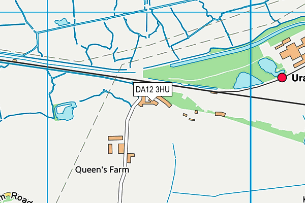 DA12 3HU map - OS VectorMap District (Ordnance Survey) DA12 3HU map - OS VectorMap District (Ordnance Survey)