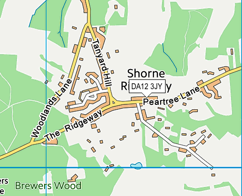 DA12 3JY map - OS VectorMap District (Ordnance Survey) DA12 3JY map - OS VectorMap District (Ordnance Survey)