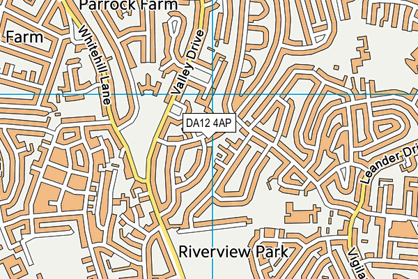 DA12 4AP map - OS VectorMap District (Ordnance Survey) DA12 4AP map - OS VectorMap District (Ordnance Survey)