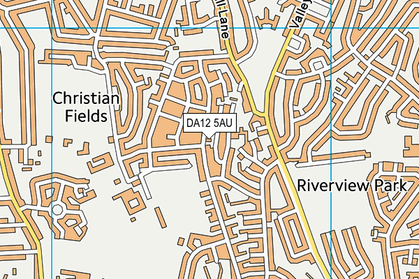 DA12 5AU map - OS VectorMap District (Ordnance Survey) DA12 5AU map - OS VectorMap District (Ordnance Survey)