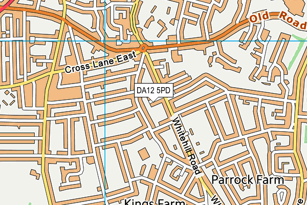 DA12 5PD map - OS VectorMap District (Ordnance Survey) DA12 5PD map - OS VectorMap District (Ordnance Survey)