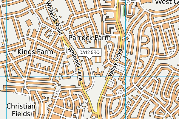 DA12 5RQ map - OS VectorMap District (Ordnance Survey) DA12 5RQ map - OS VectorMap District (Ordnance Survey)
