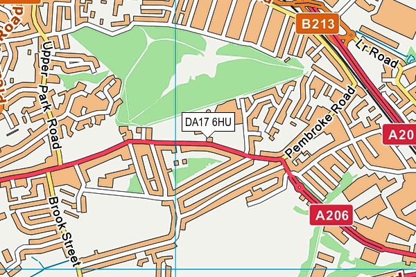 DA17 6HU map - OS VectorMap District (Ordnance Survey) DA17 6HU map - OS VectorMap District (Ordnance Survey)