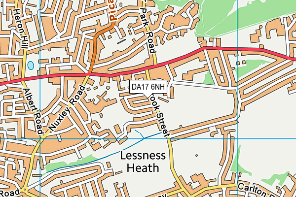 DA17 6NH map - OS VectorMap District (Ordnance Survey) DA17 6NH map - OS VectorMap District (Ordnance Survey)