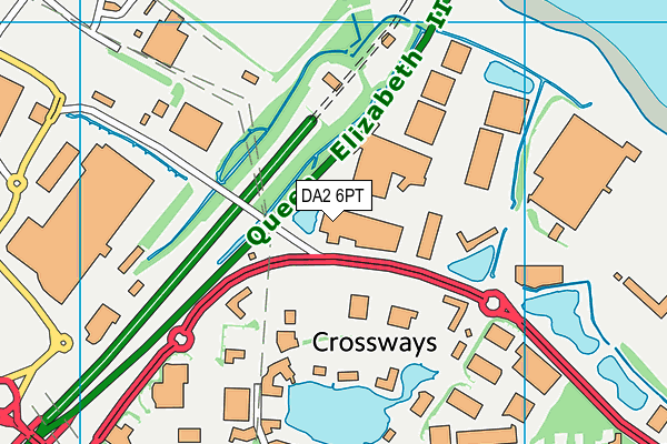 DA2 6PT map - OS VectorMap District (Ordnance Survey) DA2 6PT map - OS VectorMap District (Ordnance Survey)