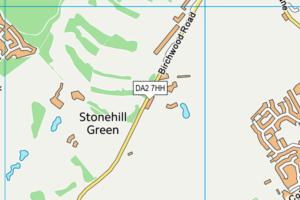 DA2 7HH map - OS VectorMap District (Ordnance Survey) DA2 7HH map - OS VectorMap District (Ordnance Survey)