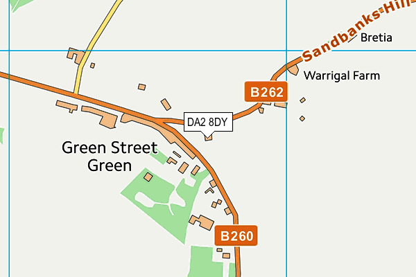 DA2 8DY map - OS VectorMap District (Ordnance Survey) DA2 8DY map - OS VectorMap District (Ordnance Survey)