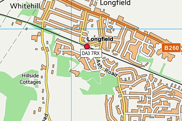 DA3 7RX map - OS VectorMap District (Ordnance Survey) DA3 7RX map - OS VectorMap District (Ordnance Survey)