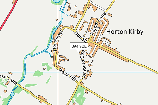 DA4 9DE map - OS VectorMap District (Ordnance Survey) DA4 9DE map - OS VectorMap District (Ordnance Survey)