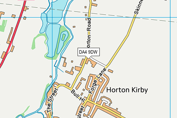 DA4 9DW map - OS VectorMap District (Ordnance Survey) DA4 9DW map - OS VectorMap District (Ordnance Survey)