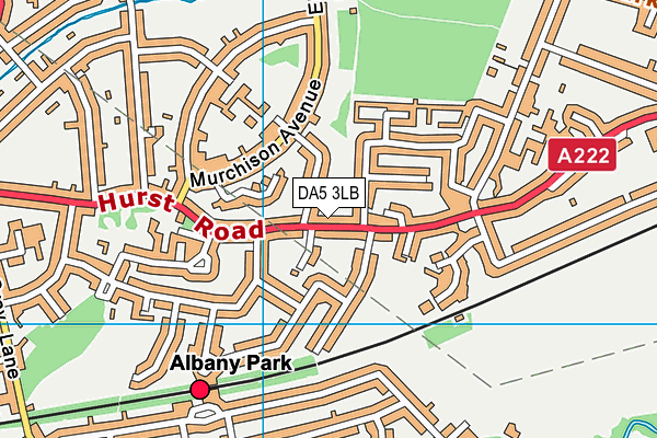DA5 3LB map - OS VectorMap District (Ordnance Survey) DA5 3LB map - OS VectorMap District (Ordnance Survey)