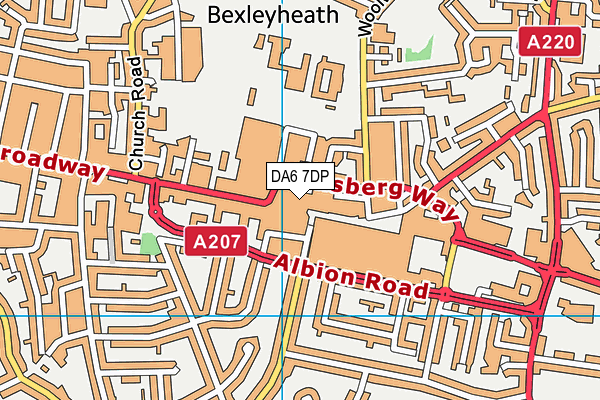 DA6 7DP map - OS VectorMap District (Ordnance Survey) DA6 7DP map - OS VectorMap District (Ordnance Survey)