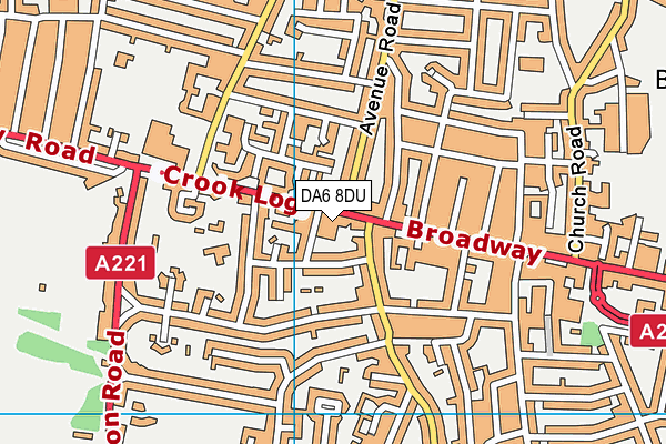 DA6 8DU map - OS VectorMap District (Ordnance Survey) DA6 8DU map - OS VectorMap District (Ordnance Survey)