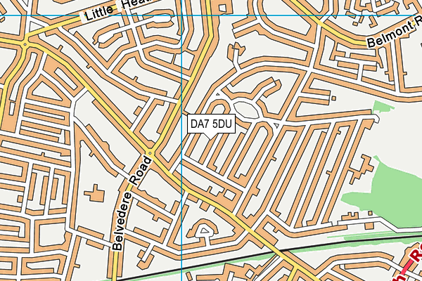 DA7 5DU map - OS VectorMap District (Ordnance Survey) DA7 5DU map - OS VectorMap District (Ordnance Survey)