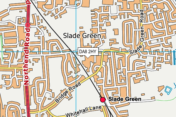 DA8 2HY map - OS VectorMap District (Ordnance Survey) DA8 2HY map - OS VectorMap District (Ordnance Survey)