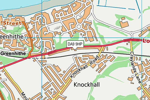DA9 9HP map - OS VectorMap District (Ordnance Survey) DA9 9HP map - OS VectorMap District (Ordnance Survey)