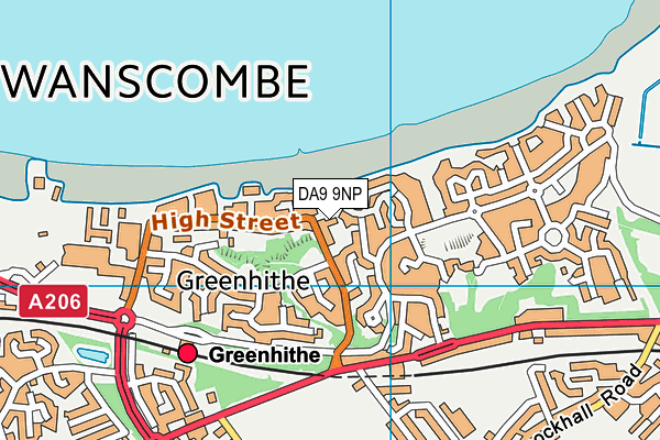 DA9 9NP map - OS VectorMap District (Ordnance Survey) DA9 9NP map - OS VectorMap District (Ordnance Survey)