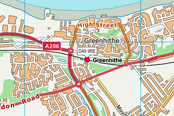 DA9 9RE map - OS VectorMap District (Ordnance Survey) DA9 9RE map - OS VectorMap District (Ordnance Survey)