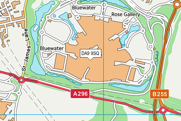 DA9 9SQ map - OS VectorMap District (Ordnance Survey)
