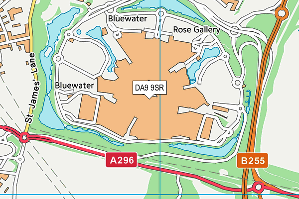 DA9 9SR map - OS VectorMap District (Ordnance Survey) DA9 9SR map - OS VectorMap District (Ordnance Survey)