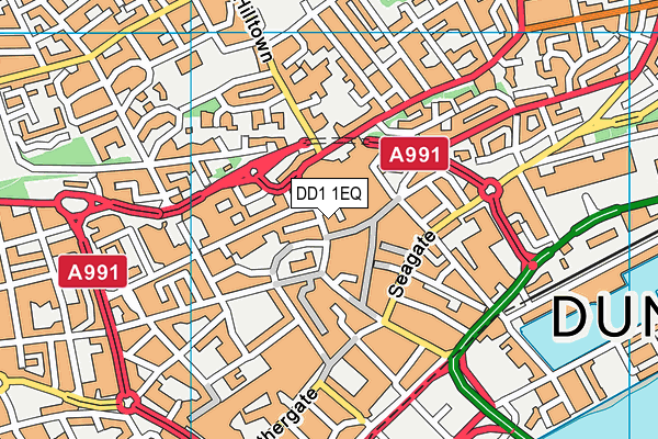 DD1 1EQ map - OS VectorMap District (Ordnance Survey) DD1 1EQ map - OS VectorMap District (Ordnance Survey)